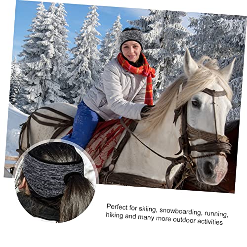 NOLITOY 3Pcs Sports Ear Warmer Headband Full Coverage Cold Ear Muffs for Running Skiing Hiking and Outdoor Activities Comfortable and Durable Design3