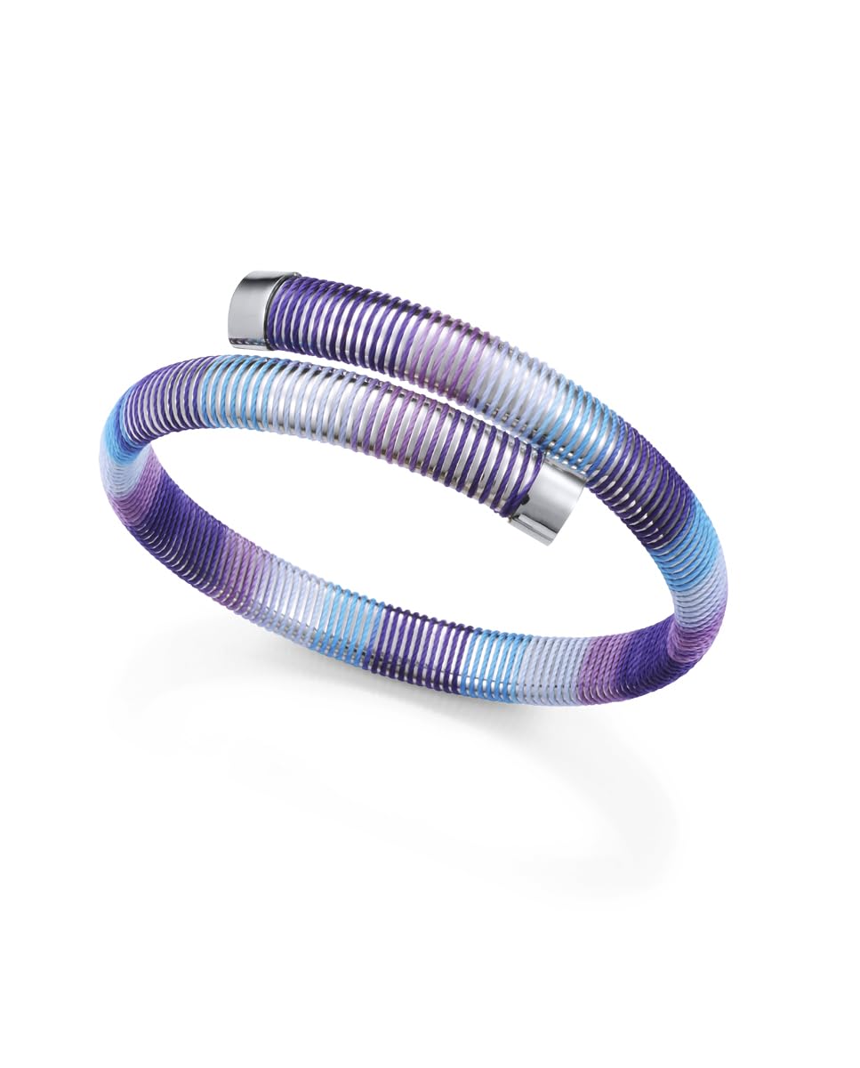 Viceroy Pulsera Mujer de Acero Inoxidable y Cordón - 5,8 cm - 14361P