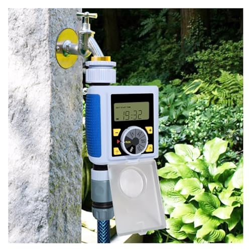Minuterie d'eau automatique programmable et programmateur à électrovanne LCD - 4