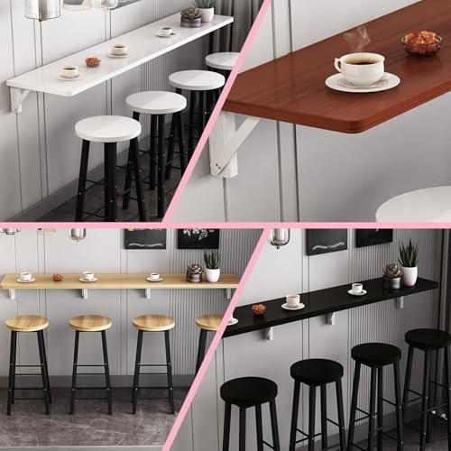 Bureau mural pliant pour libérer l'espace des petits salons - 7