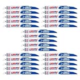 LENOX Tools Demolition Reciprocating Saw Blade with Power Blast Technology, Bi-Metal, 9-inch, 10 TPI, 25/PK