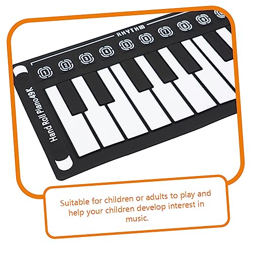 VICASKY oud instrument portable clé clave clef piano pour débutant piano pliant portatif claviers piano numérique piano enroulable électronique pliant piano Composant élèctronique - Les Beatles, Paul McCartney, John Lennon, RIngo Starr, George Harrison VICASKY oud instrument portable clé clave clef piano pour débutant piano pliant portatif claviers piano numérique piano enroulable électronique pliant piano Composant élèctronique – Image 6
