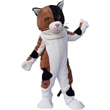 Calico Cat Suit Animal Mascot Costume Party Carnival Mascotte Costumes