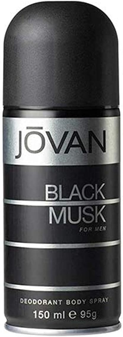 Jovan Black Musk Body Spray, 150 ml