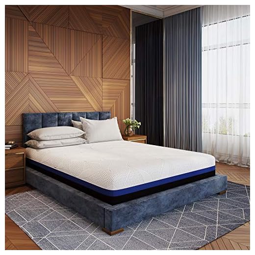 Classic Brands Sutton Cool Gel Memory Foam and Innerspring Hybrid 12-Inch Mattress, Queen