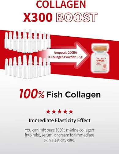 Miniatura 3 de Infusión de colágeno en polvo (0.05 oz), colágeno en polvo para el cuidado de la piel de la cara, antiarrugas con colágeno, cosmético coreano para