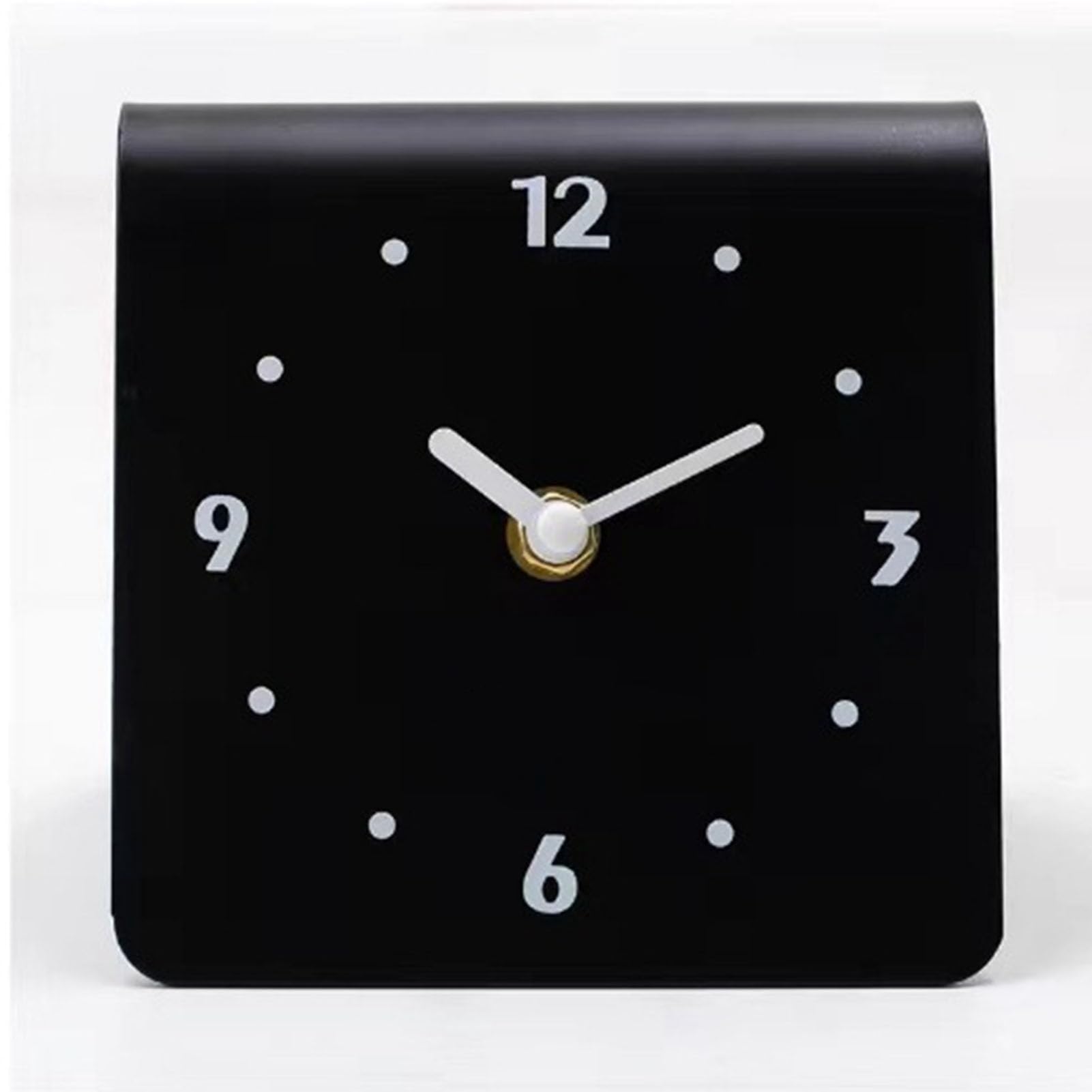 Cander Berlin MNU 3030 W radiogestuurde wandklok, wit aluminium, stil, 30,5 cm - België