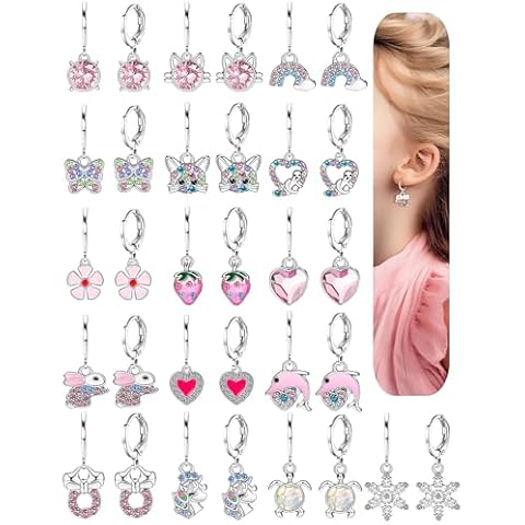 BESTEEL 16 Pairs Hypoallergenic Earrings Cover