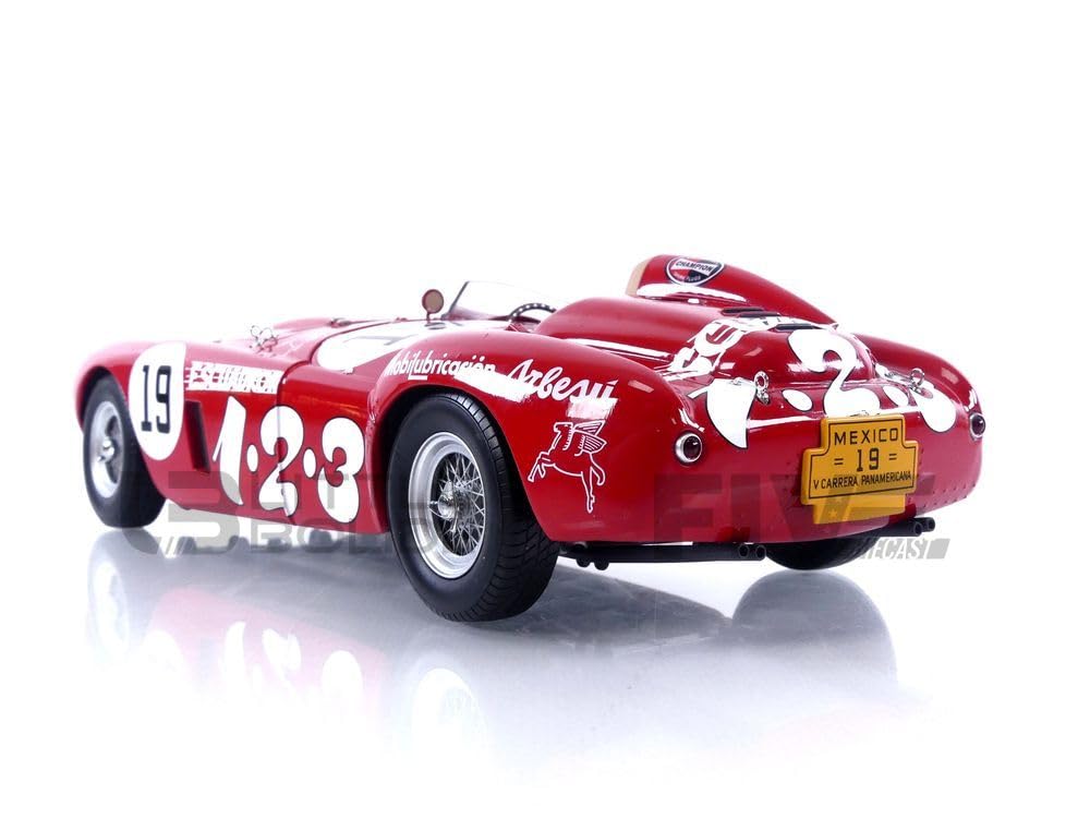 Ferrari 375 Plus 1/18 - KK Scale - Vainqueur Panamericana 1954 - Diecast Rouge