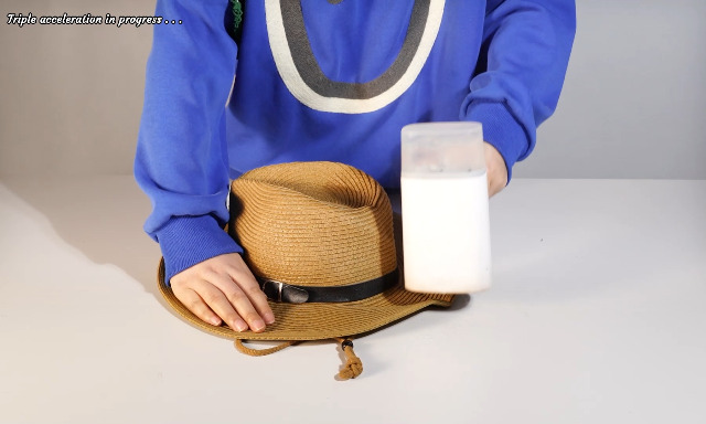 Sombrero de paja para mujer y hombre, estilo cowboy miniatura 6