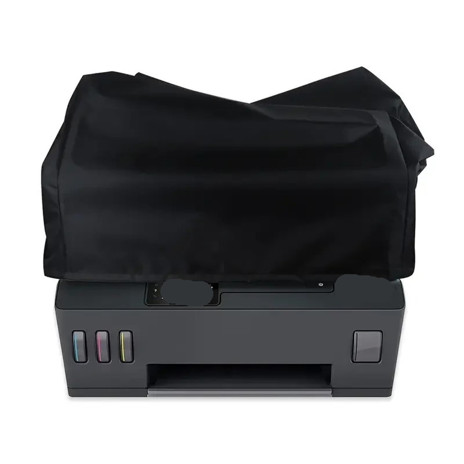 Printer Dust Cover Case 1pc Waterproof Universal Printer Dust Cover Protective Black Case for Printers, Office use for Various Printers or Copiers(Black,50x40x30cm)