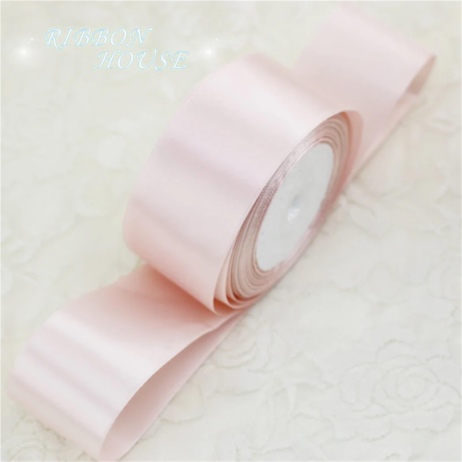 Nastro di raso rosa a faccia singola for confezioni regalo, nastri natalizi da Usare per il Fai