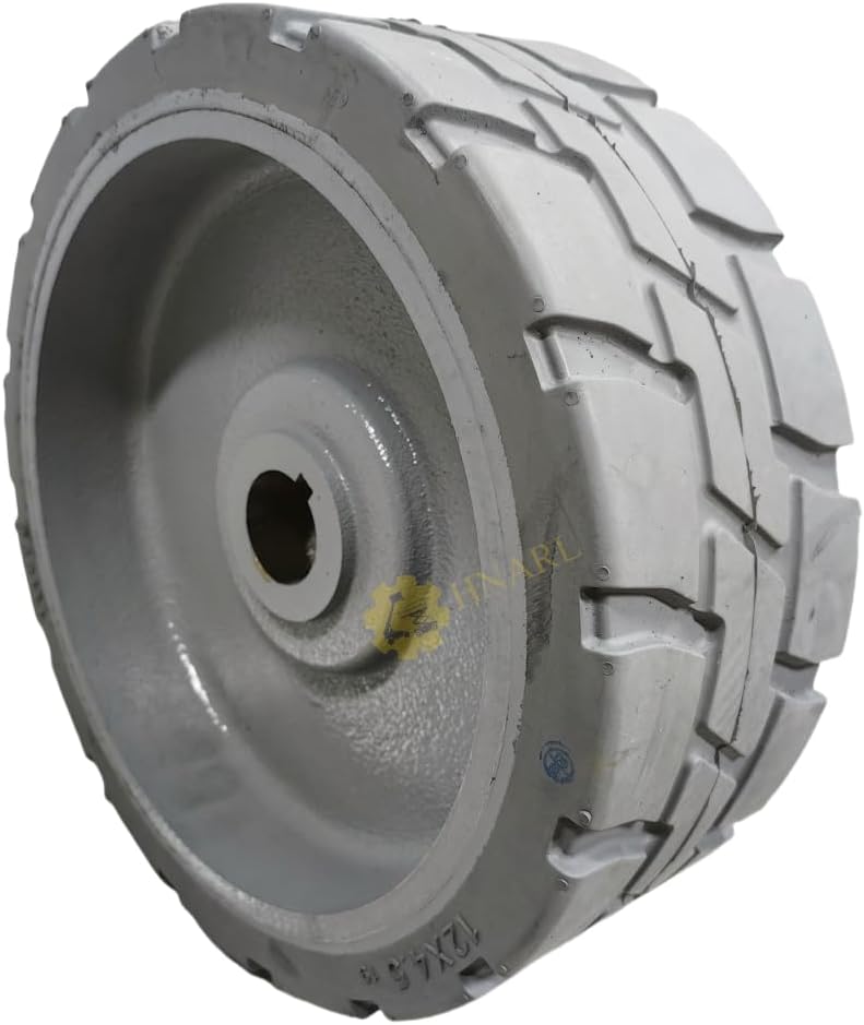 12x4.5 Solid Tire Wheel 105122GT 105122-HNARL Used for Genie Scissor Lift GS-1530, GS-1532, GS-1930, GS-1932,...