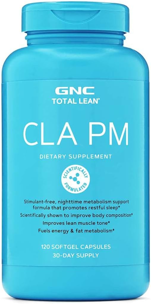 GNC Total Lean CLA PM Nighttime Metabolism Support for
