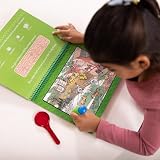Melissa & Doug On the Go Water Wow! Reusable Water-Reveal Deluxe Activity Pad – Animal Antics