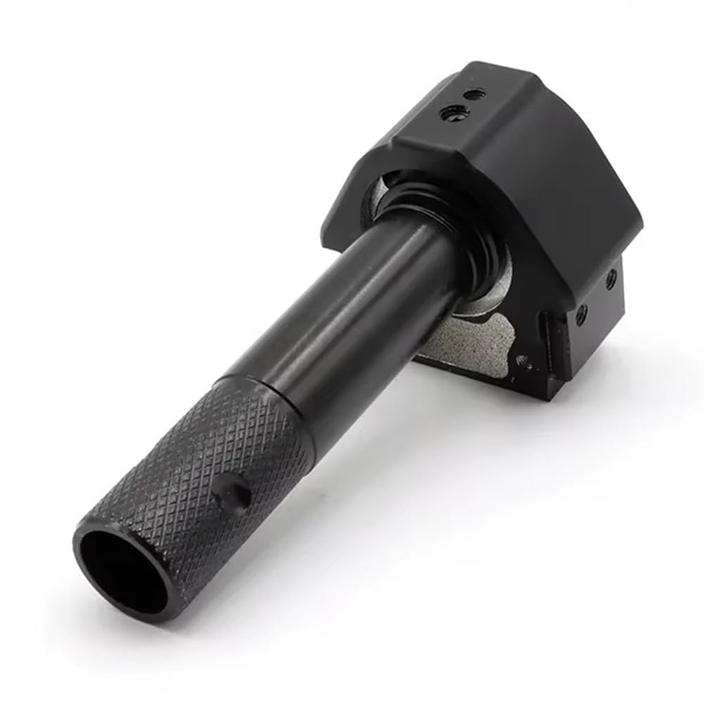 Petite tête de traverse en alliage d'aluminium pour trottinette électrique KUKIRIN G2 MAX, kit de tuyau fileté, noir, 17 × 8 × 8 cm, 730 g