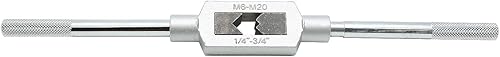 Miniatura 7 de Piutouyar M6-M20 Mango de llave de grifo ajustable 14"-34" Herramienta escariadora de mango de grifo