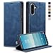 KZB Handyhülle für Samsung Galaxy A56 5G Hülle Premium Leder Klappbar Tasche Flip Case Magnet Kartenfach Standfunktion Klapphülle Schutzhülle für Samsung Galaxy A56 - Blau