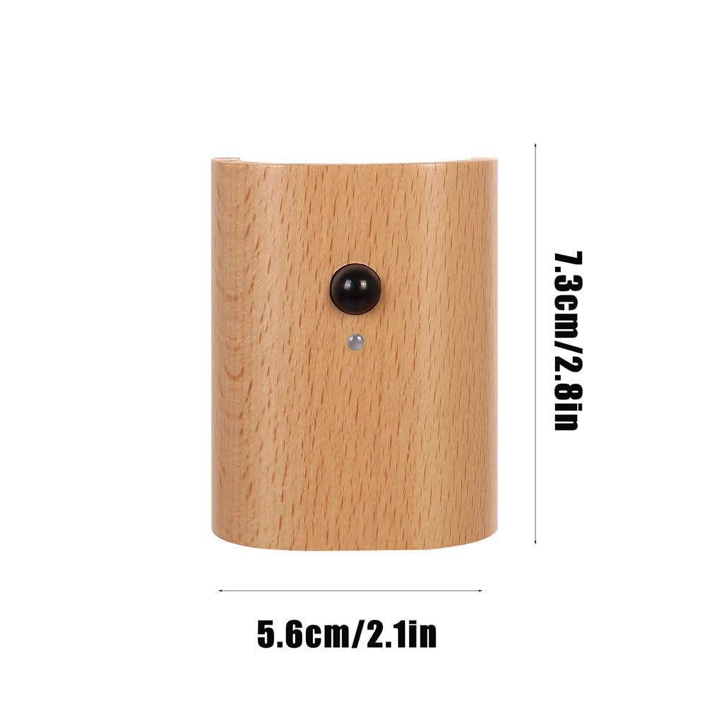 Nowoczesne kinkiety LED-1W Kinkiety do pokoju w górę w dół, materiał drewniany, minimalistyczny design, ludzka indukcja ładowania USB lampka nocna na podczerwień dostępne lampy podłogowe