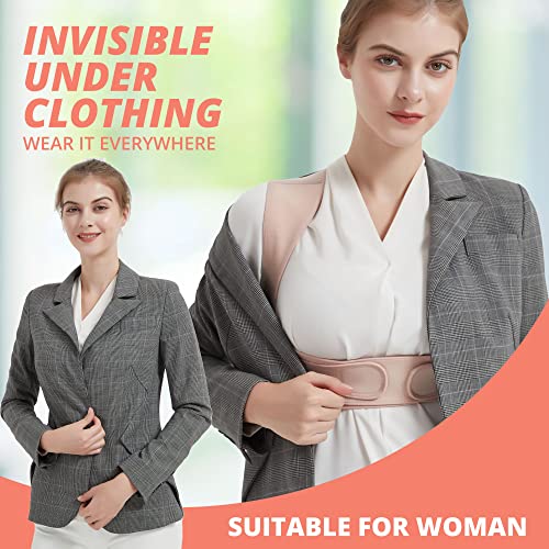 Shaperky Posture Corrector For Women And Men, Adjustable Upper Back Brace For Posture Hunchback Support And Providing Pain Relief From Neck, Shoulder, And Upper Back,S/M（29"-36" #TOP5