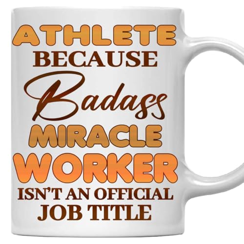 MONIZILUCKY Athlete Mug, Gift For Athlete