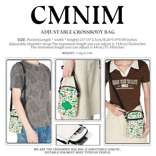 CMNIM S Troop Leader Gifts Girl Symbol Crossbody Bag Co-kie Dealer Boss Manager Adjustable Strap Phone Purse2