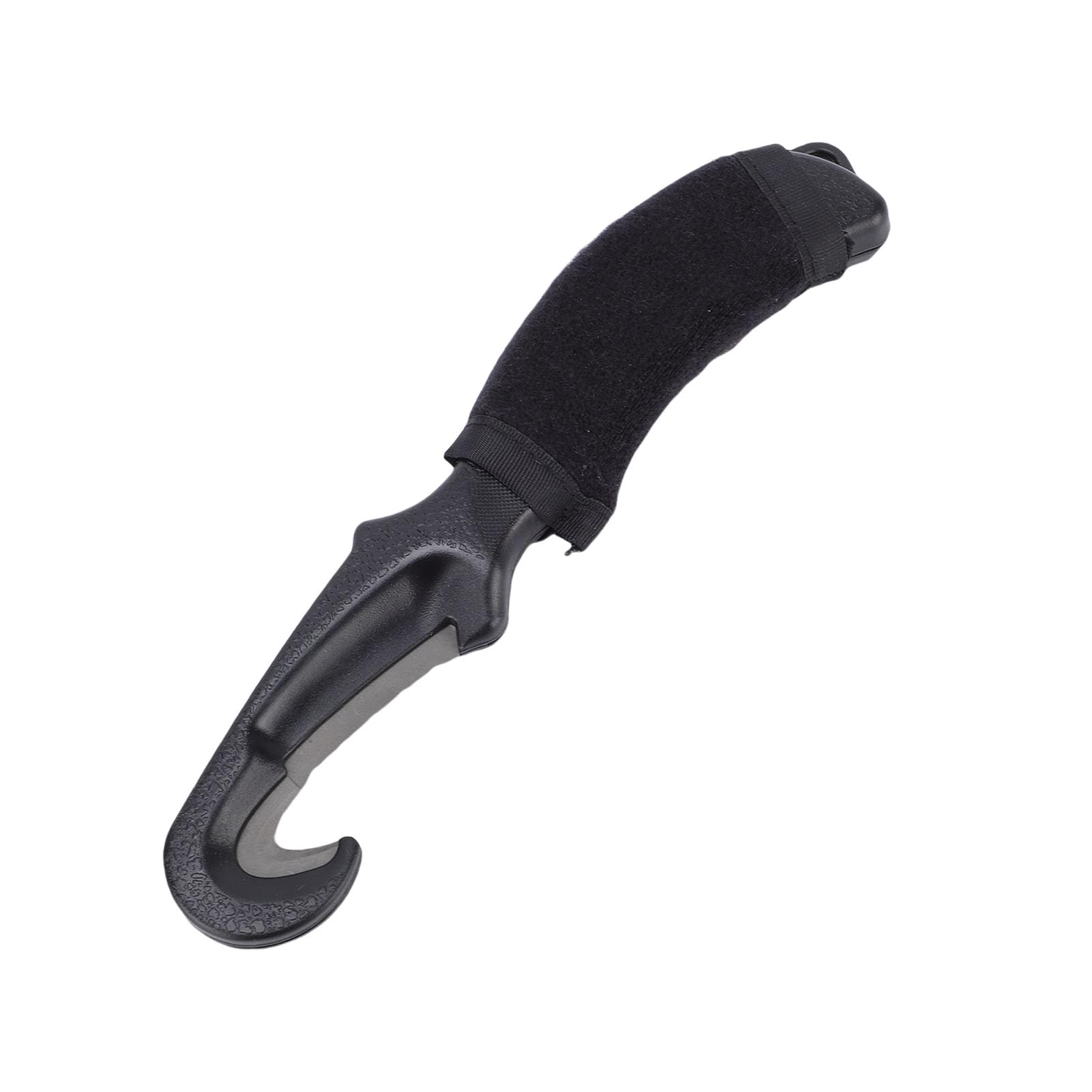 Coupe-Ligne de Plongée, Coupeur de Sauvetage de sécurité à Bord dentelé en Alliage Ti avec Pochette de Rangement, pour Accessoire de Plongée sous-Marine