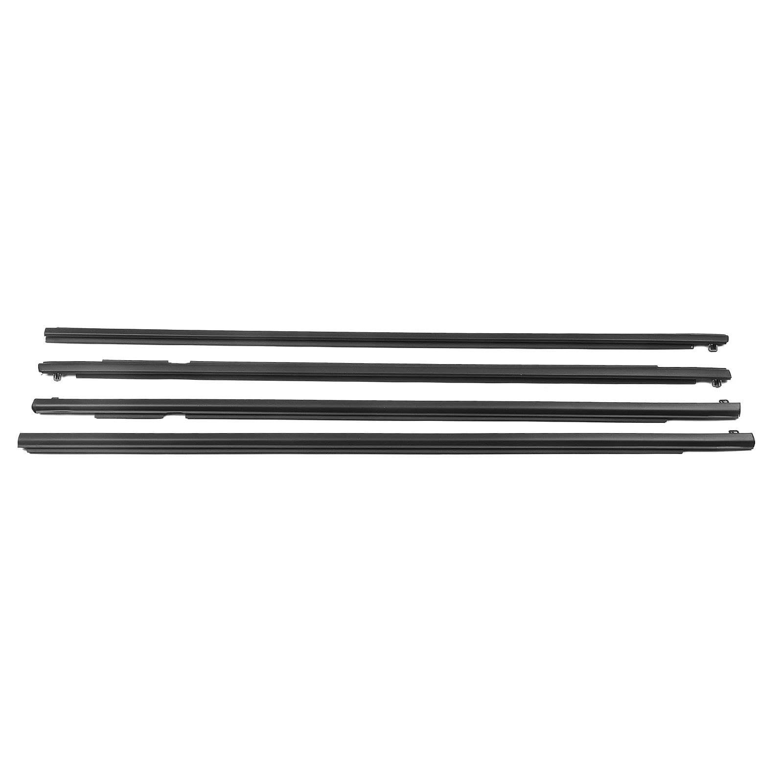 Snwdbh One Color Car Door Window Weatherstrip For Mazda 3 Bk Series Sedan 2004-2009 Exterior Trim Strip Sealing Shield Rainproof Belt Molding Exterior Belt