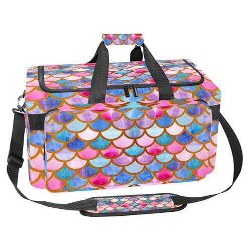 Sac de sport 30 L fleurs tropicales grand format pour voyage et fitness