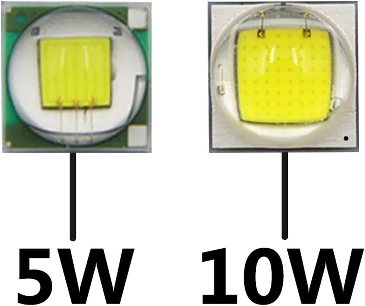 10pcs a lot LED Diodes 1W 3W 3.5 * 3.5mm 5W 10W 5 * 5mm 3V LED Bulb LED Lamp Bead Flashlight Amber White Signal Light for DIY(Green 520-525NM,5W 5050 10pcs)