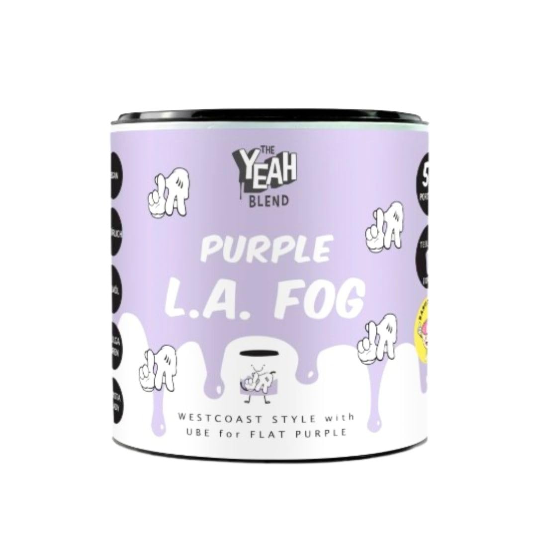 The Yeah Blend Purple Chai Latte Pulver 250g | Lila Ube Latte mit Yam & Süßkartoffel | Vegan & 100% natürlich | Heiß oder Iced | 35 Lattes