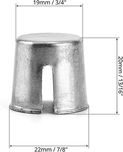 Miniatura 6 de QWORK Tapón de cuñas de poste de batería, paquete de 4 extremos de cable terminal para poste positivo o negativo