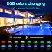 Luces Sumergibles Bajo El Agua Luces, MAVIE 4 Pack Impermeables Multicolores LED...