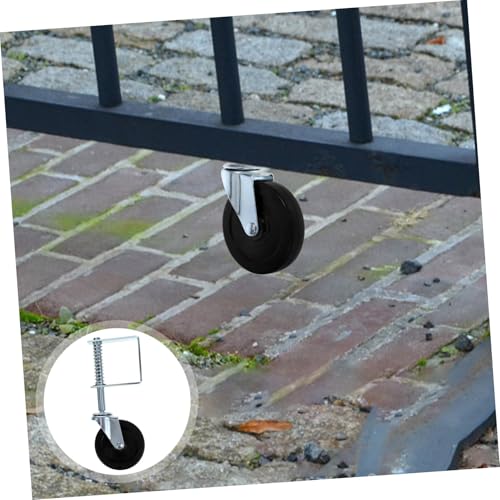 Roue assistance robuste pour portail et clôture de cour - 6
