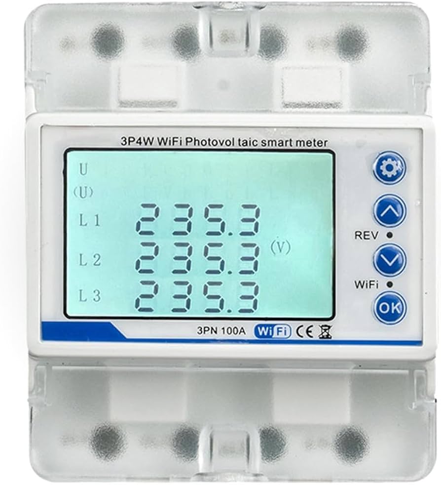 Misuratore Consumo Elettrico WiFi - Contatore Energia Monofase 220V Con App - Foto 3