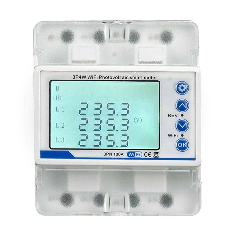 Limiteur de courant WiFi Tuya 380V 100A contre surtensions