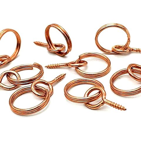 32 Copper Plated Picture Ring Hangers Cover