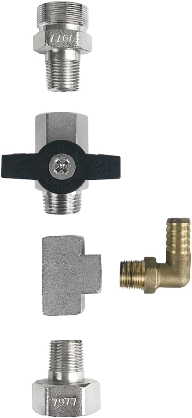 Faucet Adapter Fisher installation kit, 7977KIT-EL