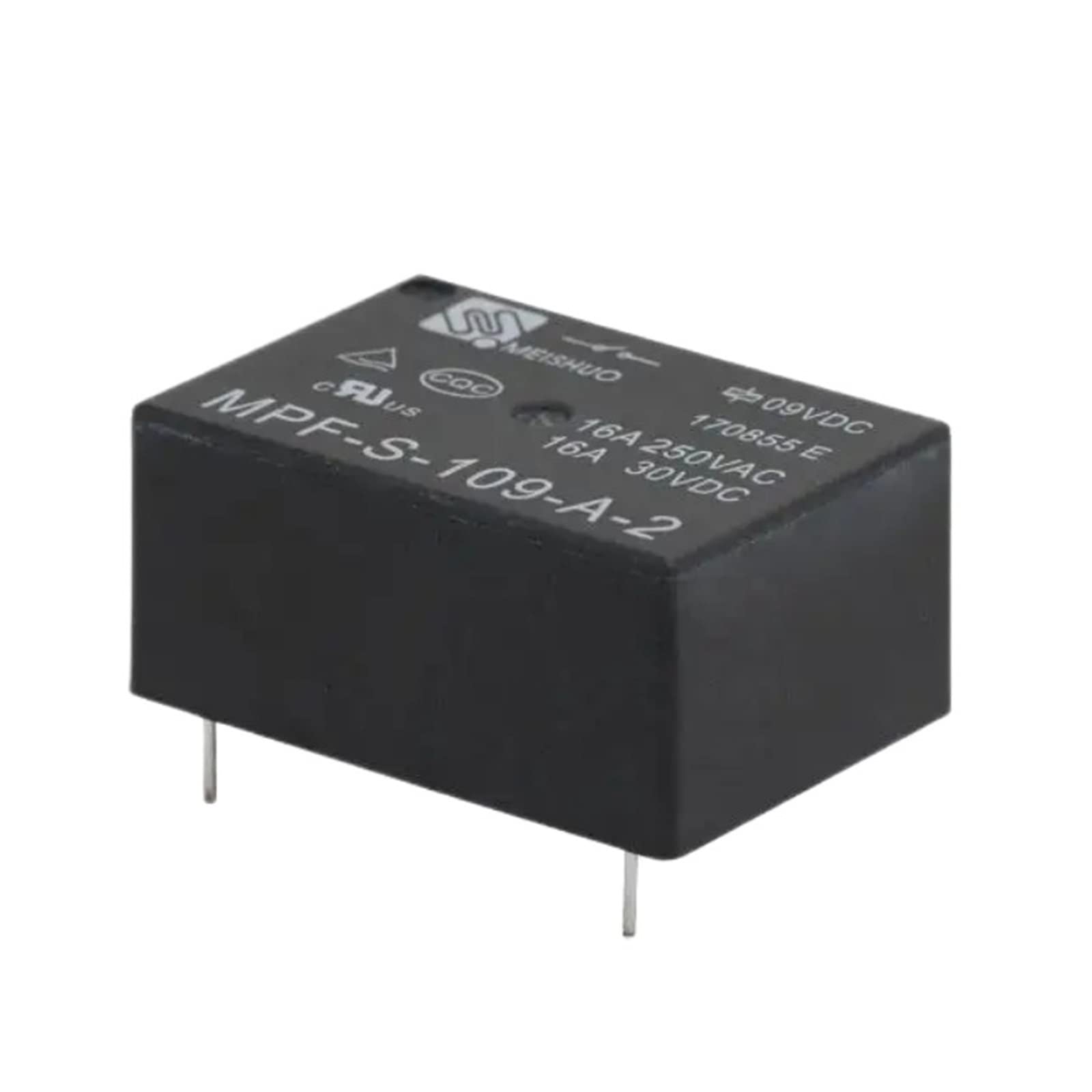 AQHYEBNSR 9V Relay MPF-109-A-2 9VDC 16A 4PINS Electric hot Water Bottle relays