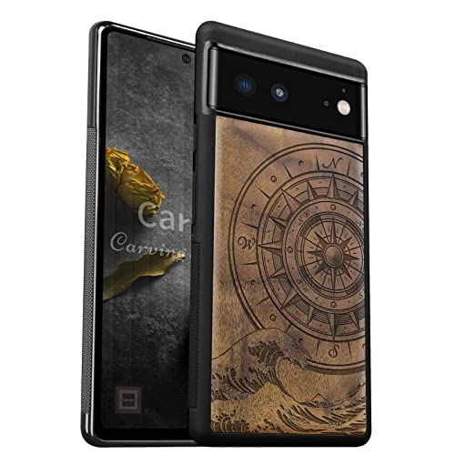 Carveit Funda con Compatible Google Pixel 6 Carcasa [Única Carcasa estético] Absorción de Impacto...
