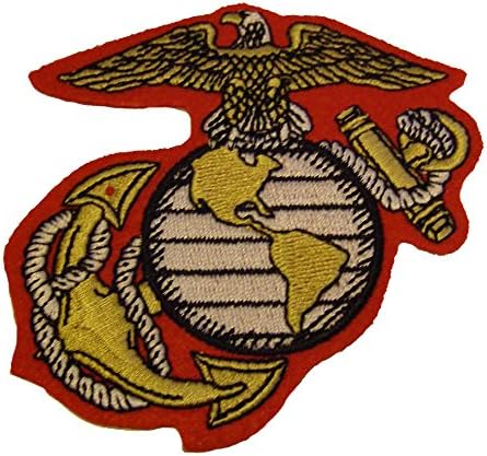 EAGLE GLOBE AND ANCHOR Cut Out Style PATCH - Color - Veteran Owned Business