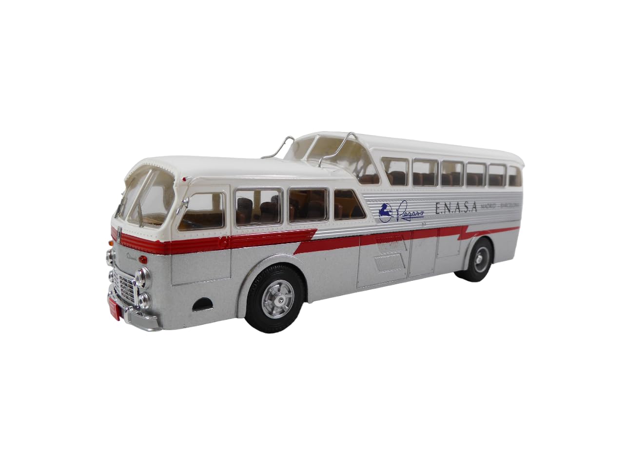 OPO 10 - Autobus 1/43 Compatible con Pegaso Monocasco ENASAMadrid Barcelona 1950 - BUS006