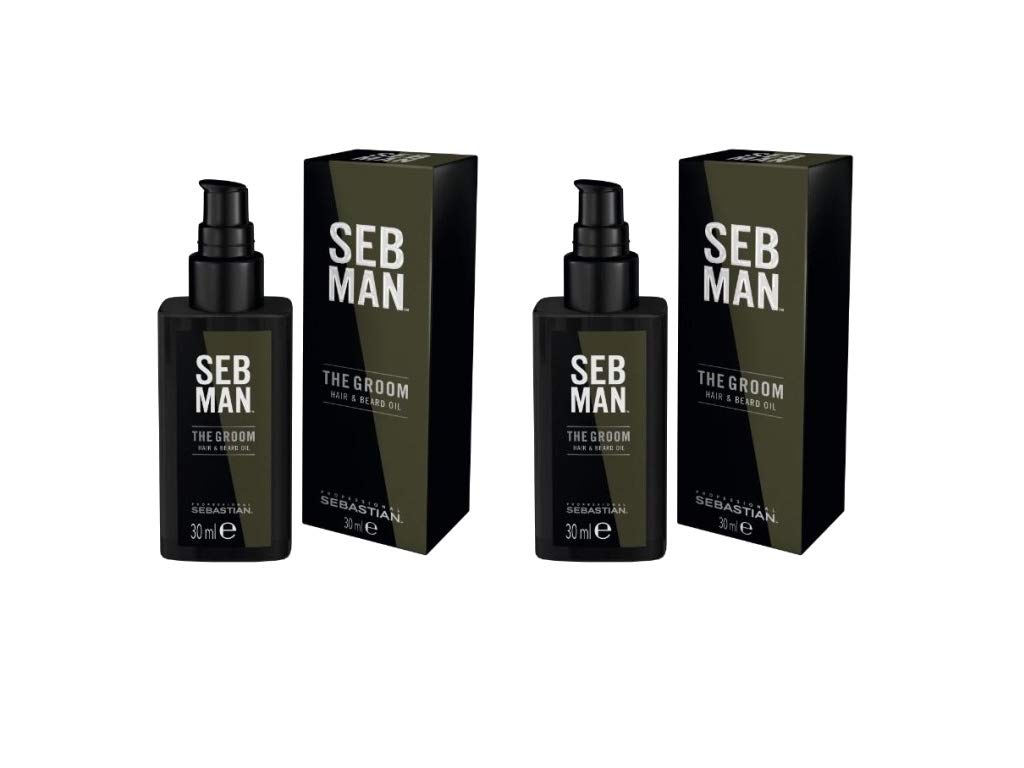 Seb Man The Groom Hair & Beard Oil Duo Pack 2 x 30 ml (60 ml)
