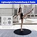 Tristcily 31inch Portable Dance Floor, Tap Dance Floor, Ballet Training Equipment Ideal for Figure Skating Practice Mat,Jazz,Tap Board,Turning Board and Party Dancing for All Ages