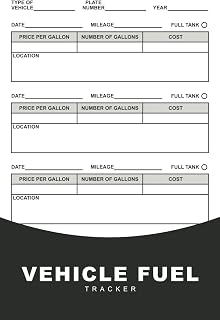 Vehicle Fuel Tracker