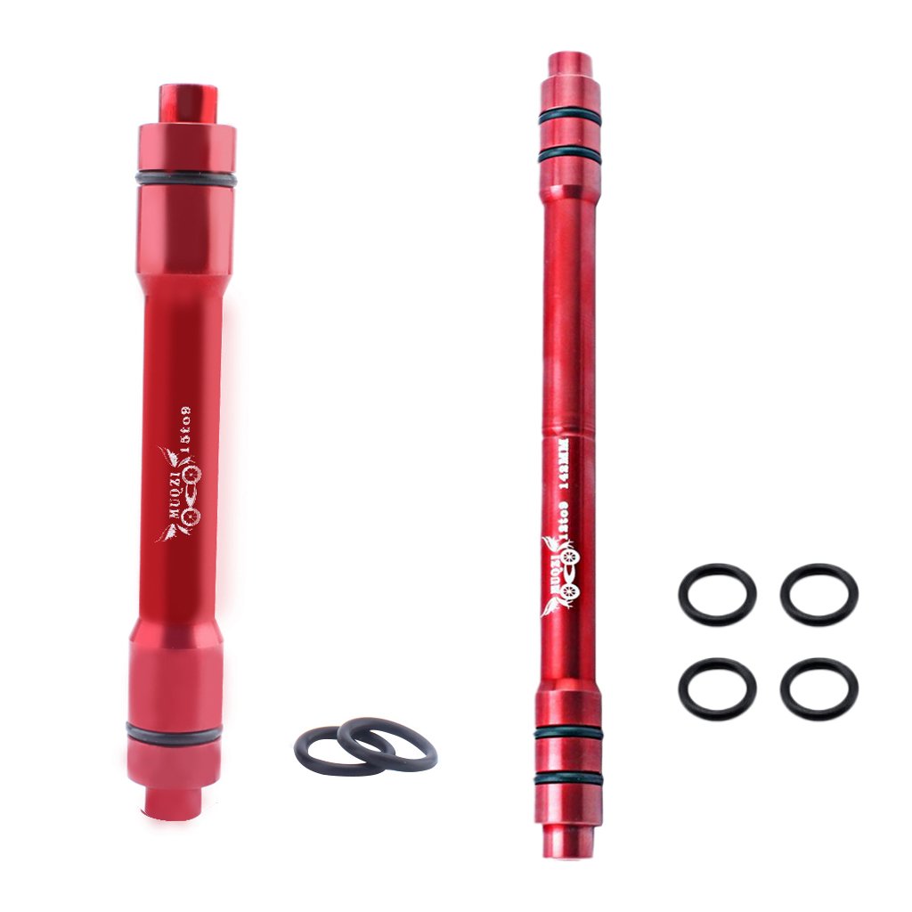 MagiDeal Bike 12mm / 15mm Bis 9mm Steckachse Hub Conversion Spieß Adapter