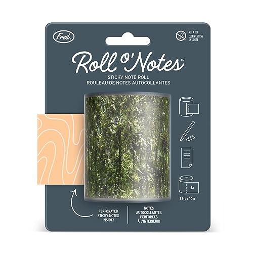 Notes adhésives perforées Roll o'Notes Sushi au design soigné pour bureau - 2