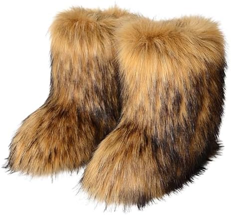 Harige Laarzen Sneeuw Waterdichte Enkel Antislip Thermische Vrouwen Sneeuwlaarzen Winter Enkel Korte Bootie Schoeisel Warme Schoenen Niet 100 Womens Sneeuwlaarzen, Grijs, 39 EU