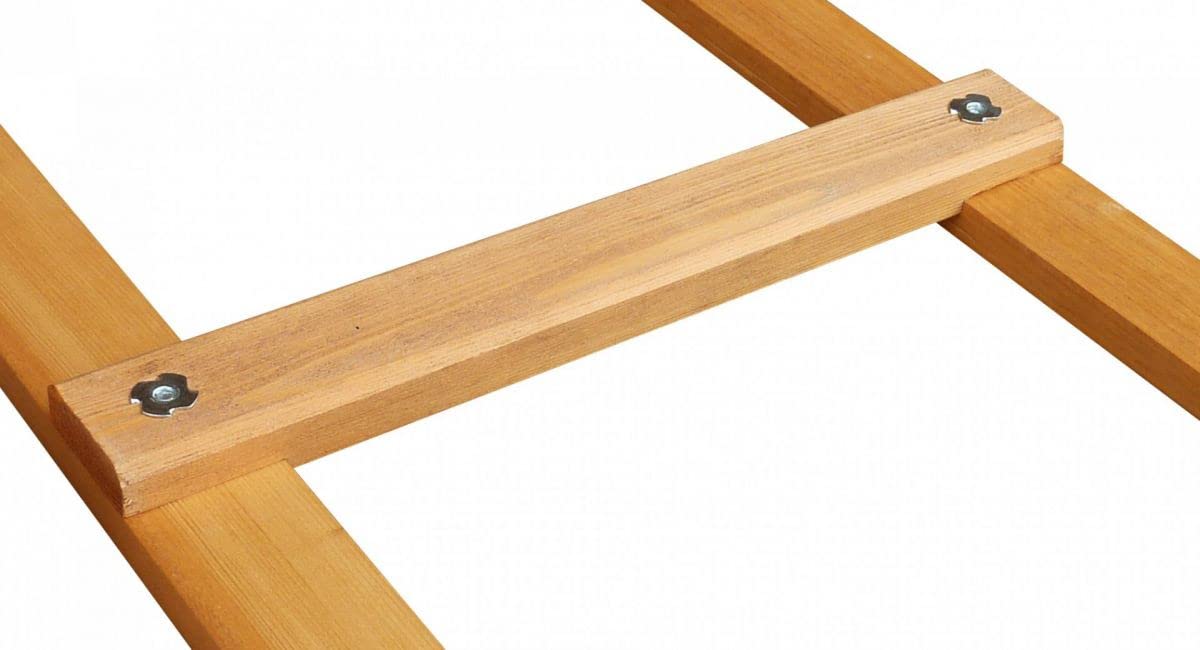 Outifrance 8833030 Echelle de toit en Bois 3,00 m/12 échelons entraxe 25 cm