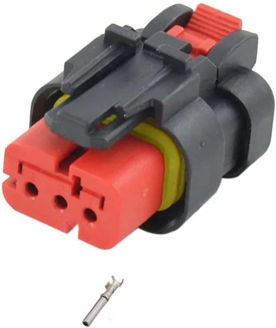 automotive connectors 3 Pin Male Female Automotive Connector 776429-1 776430-1 easy replacement(Male and female,5 sets)